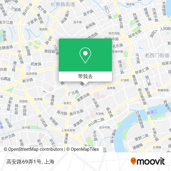 高安路69弄1号地图