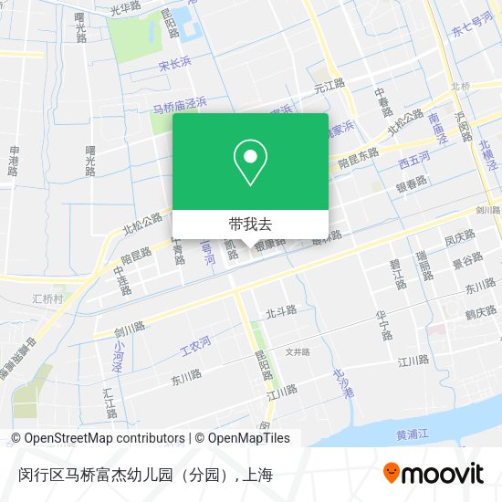 闵行区马桥富杰幼儿园（分园）地图