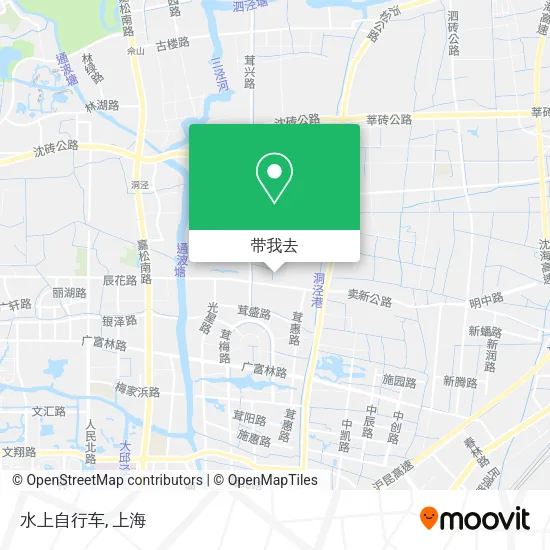 水上自行车地图