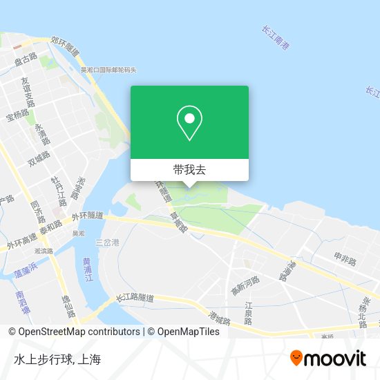 水上步行球地图