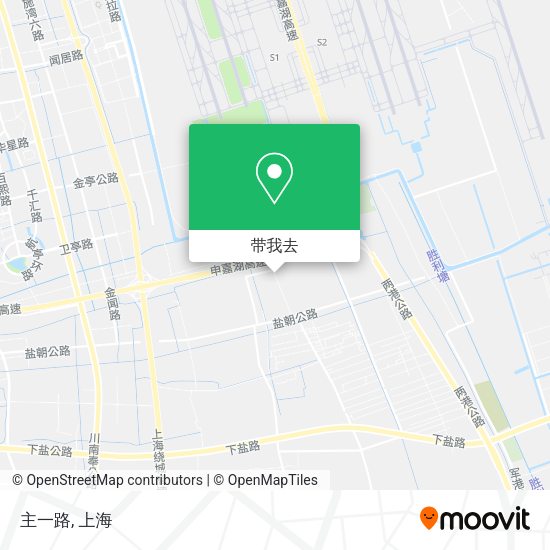 主一路地图