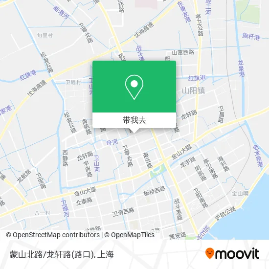 蒙山北路/龙轩路(路口)地图