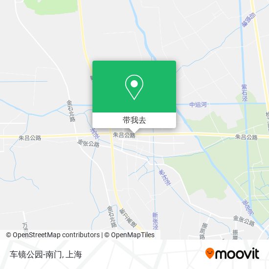 车镜公园-南门地图