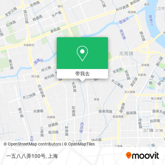 一五八八弄100号地图