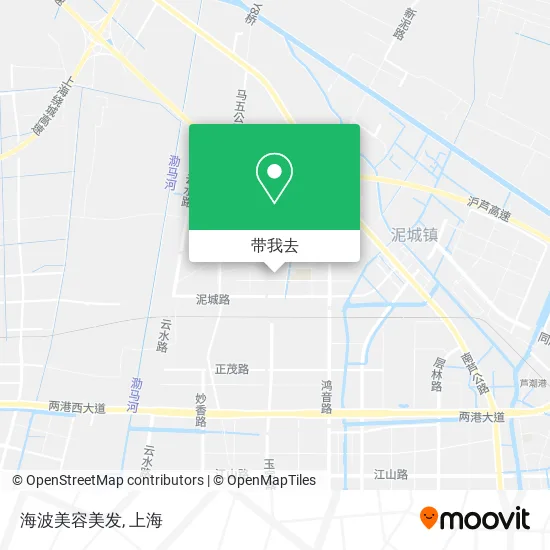 海波美容美发地图