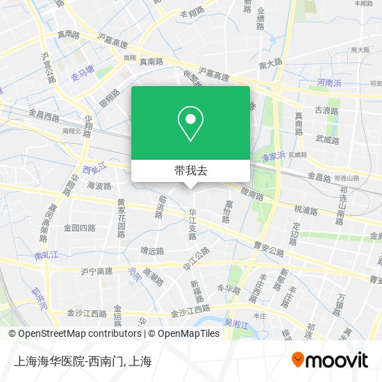 上海海华医院-西南门地图