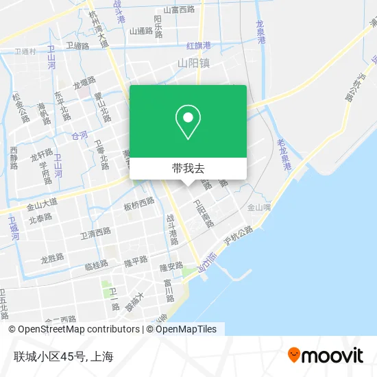 联城小区45号地图