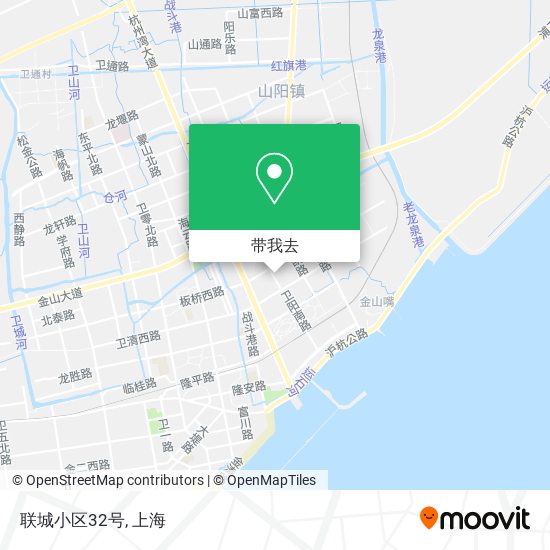 联城小区32号地图