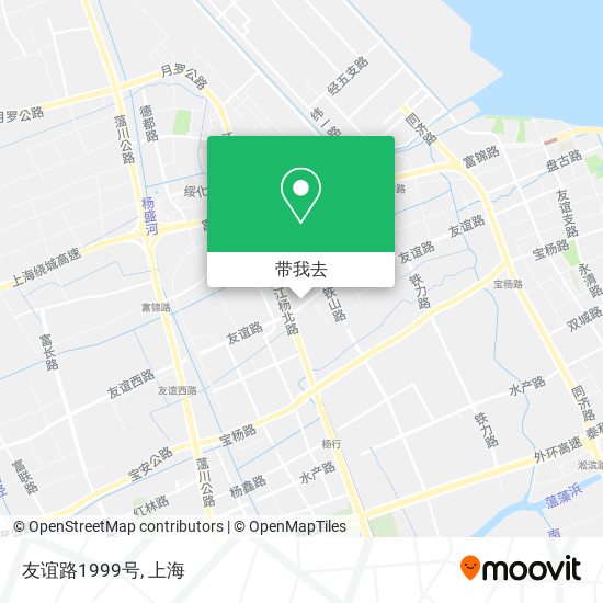 友谊路1999号地图