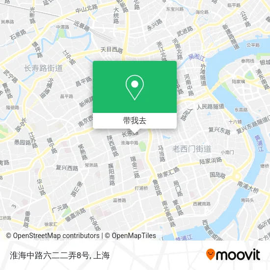 淮海中路六二二弄8号地图