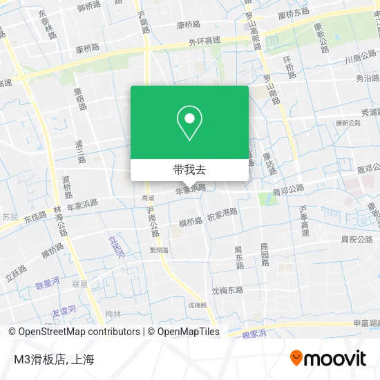 M3滑板店地图