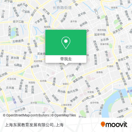 上海东展教育发展有限公司地图