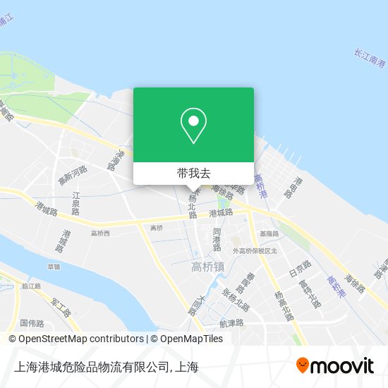 上海港城危险品物流有限公司地图