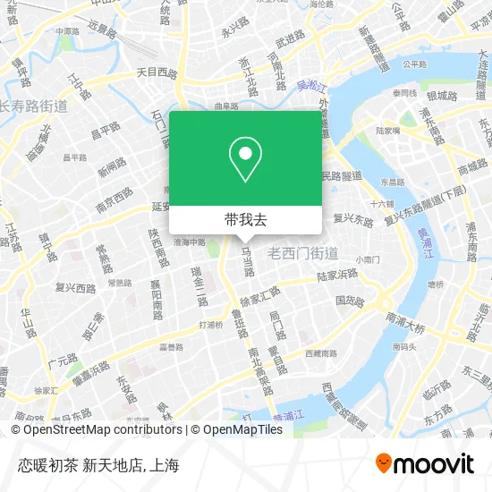 恋暖初茶 新天地店地图