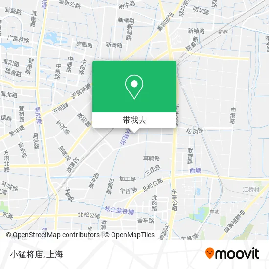 小猛将庙地图