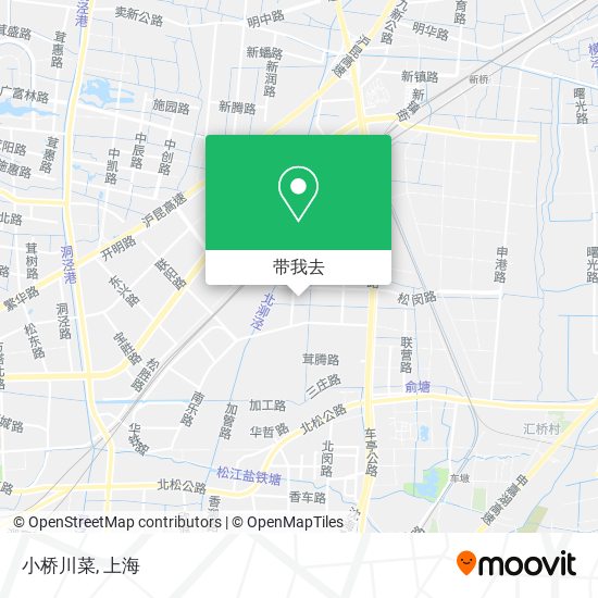 小桥川菜地图