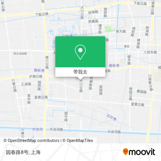 园春路8号地图