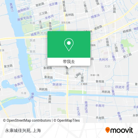 永康城佳兴苑地图