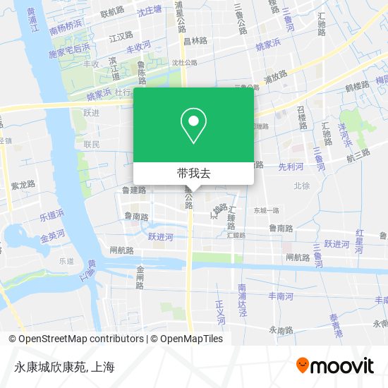 永康城欣康苑地图