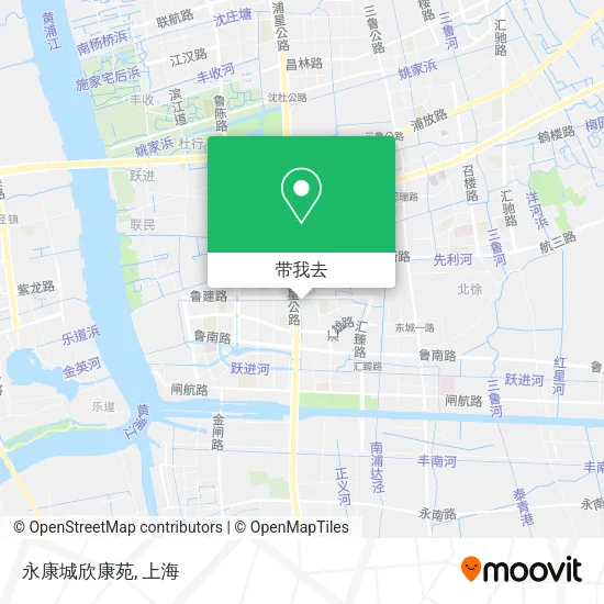 永康城欣康苑地图