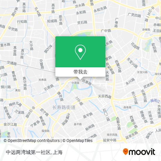 中远两湾城第一社区地图