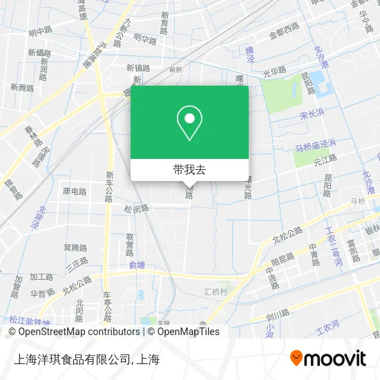 上海洋琪食品有限公司地图