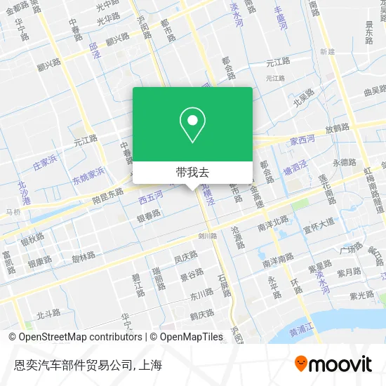 恩奕汽车部件贸易公司地图