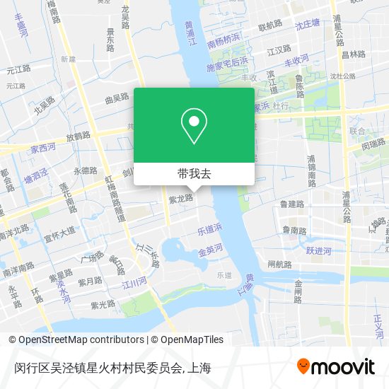 闵行区吴泾镇星火村村民委员会地图