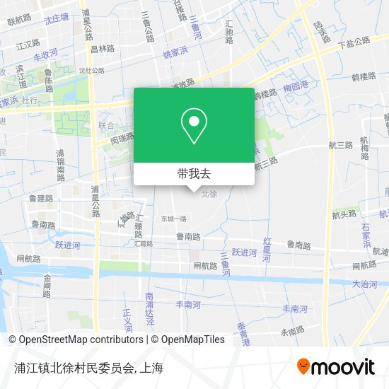 浦江镇北徐村民委员会地图