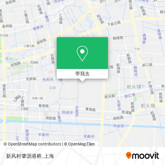 新风村肇沥港桥地图