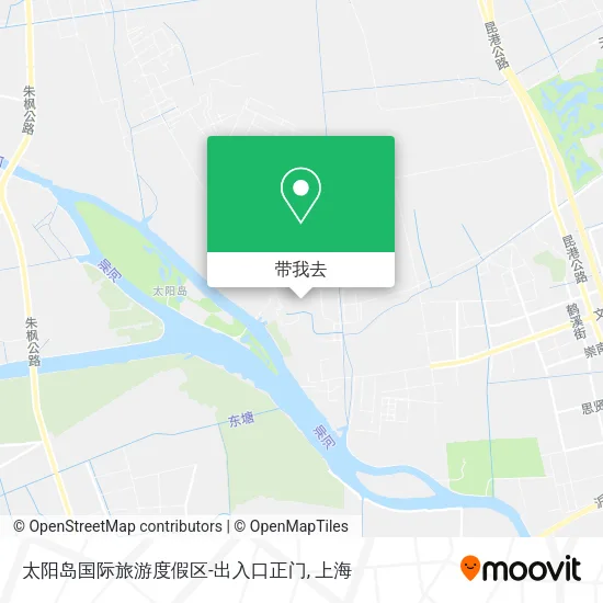 太阳岛国际旅游度假区-出入口正门地图