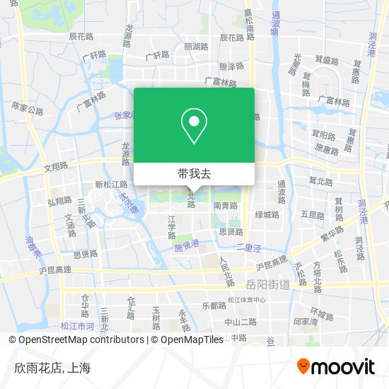 欣雨花店地图