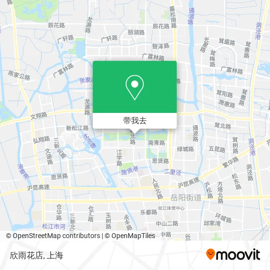 欣雨花店地图