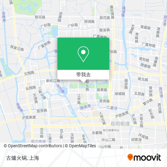 古爐火锅地图