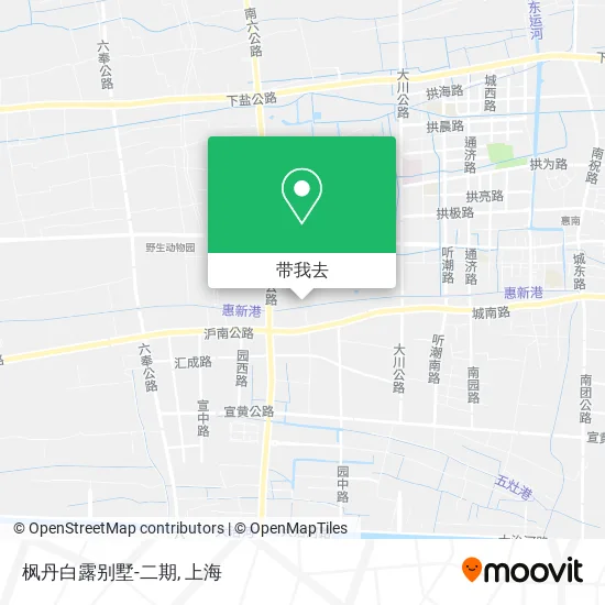 枫丹白露别墅-二期地图
