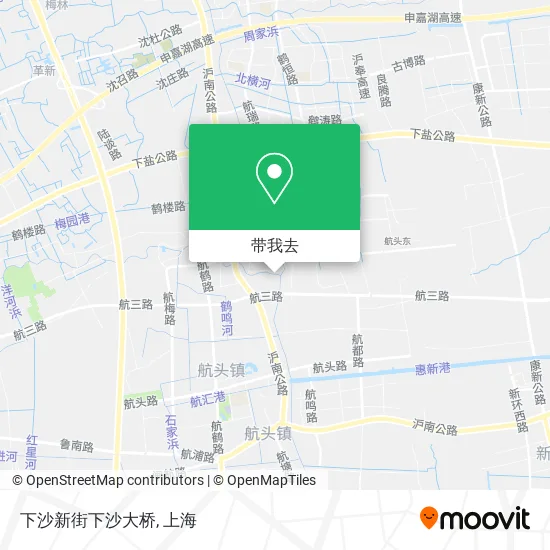 下沙新街下沙大桥地图