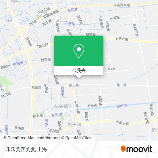 乐乐美容美发地图