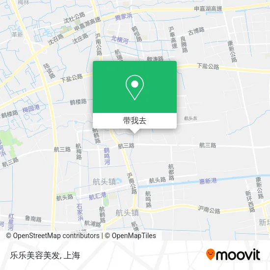乐乐美容美发地图
