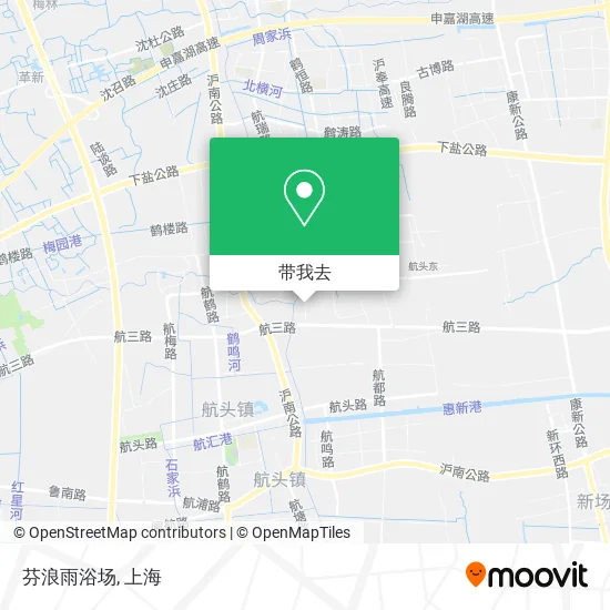 芬浪雨浴场地图
