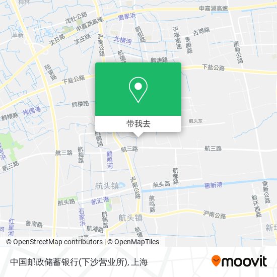 中国邮政储蓄银行(下沙营业所)地图