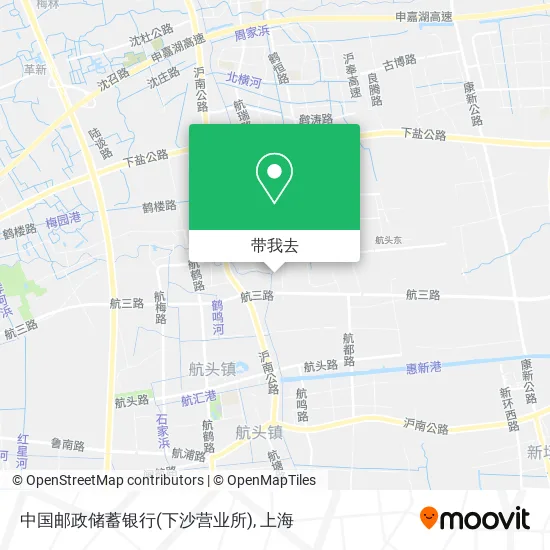 中国邮政储蓄银行(下沙营业所)地图
