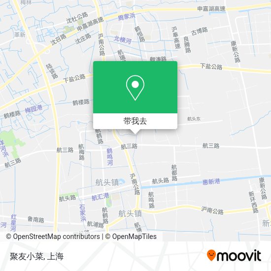 聚友小菜地图
