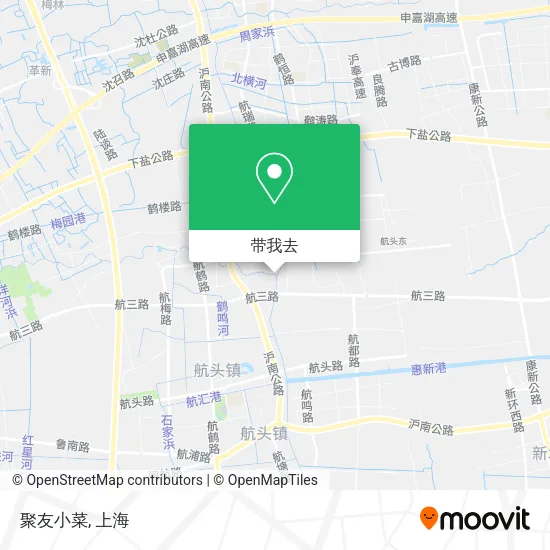 聚友小菜地图