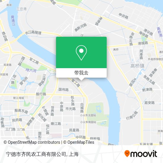 宁德市齐民农工商有限公司地图
