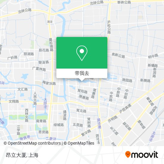 昂立大厦地图