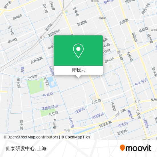 仙泰研发中心地图