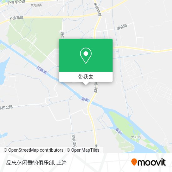 品忠休闲垂钓俱乐部地图