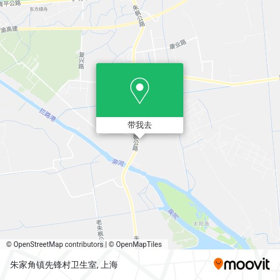 朱家角镇先锋村卫生室地图