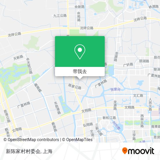 新陈家村村委会地图