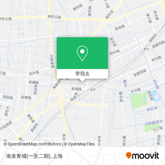 海派青城(一至二期)地图